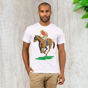 Pferderennen-Jockey galoppiert T-Shirt
