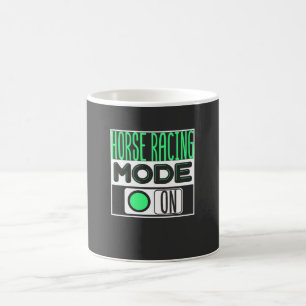 Pferderennen Kaffeetasse