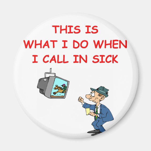 Pferderennen Magnet (Vorne)