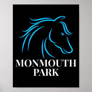 Pferderennen Monmouth Park Oceanrt New Jersey Pfer Poster