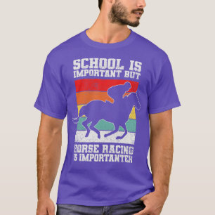 Pferderennen Reitsport Pferderennfahrer 4 T-Shirt