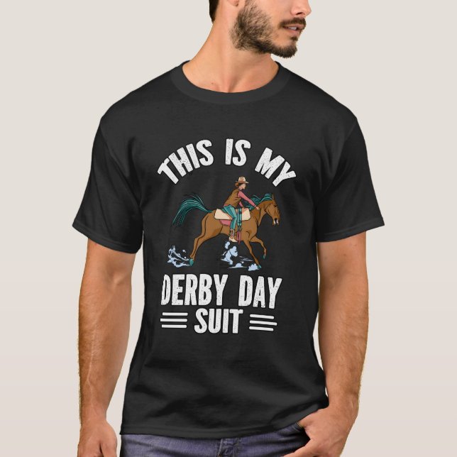Pferderennen T-Shirt (Vorderseite)