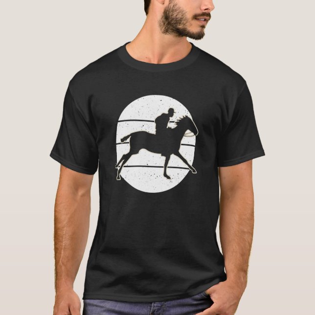 Pferderennen T-Shirt (Vorderseite)