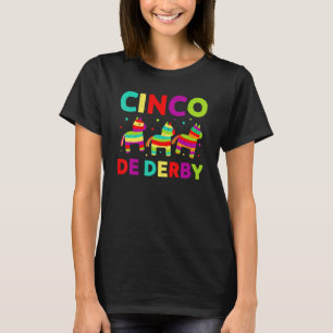 Pferderennen Vintage Cinco De Derby Ky Derby Pferd T-Shirt