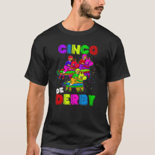 Pferderennen Vintage Cinco De Derby Ky Derby Pferd T-Shirt