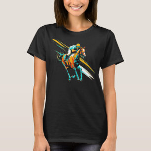 Pferderennen Wettquoten T-Shirt