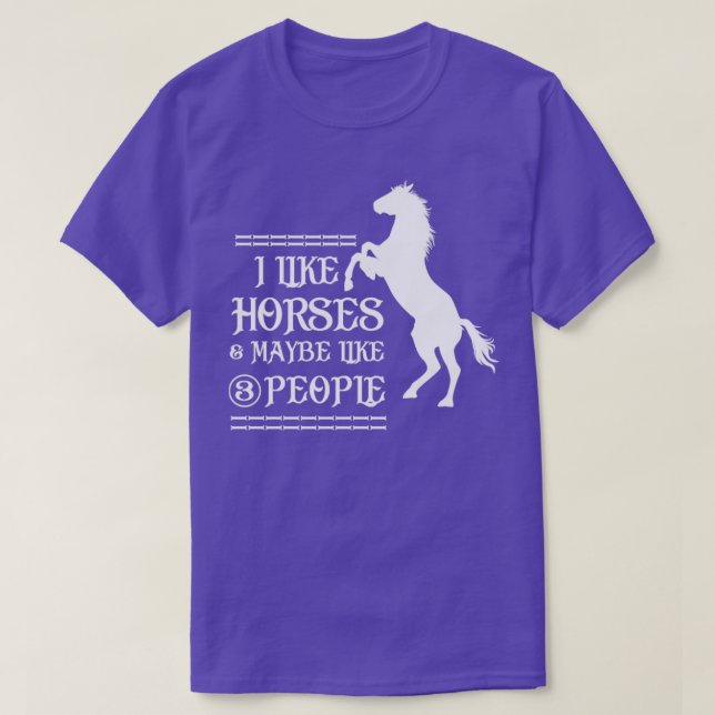 Pferderennfahrer T-Shirt (Design vorne)