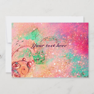 PFERDERIDER, MUSIK IN DER NACHT, Pink Gold Glitzer