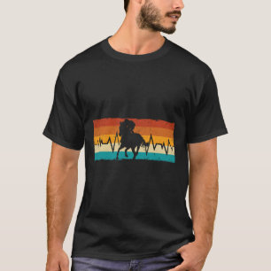 Pferderückfahrer Reitsport Reittier Reitpferd Reit T-Shirt