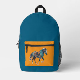 Pferderucksack/Tasche Bedruckter Rucksack