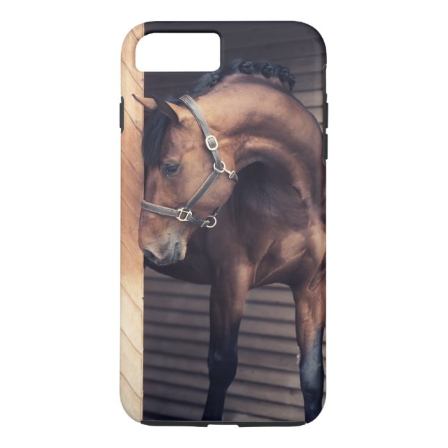 Pferdesammlung. sportiv Case-Mate iPhone hülle (Rückseite)