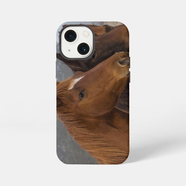 Pferdeschlachten iPhone Hülle (Rückseite)