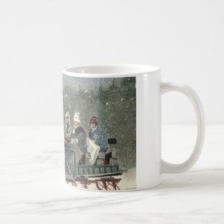Pferdeschlitten-Fahrt, Stowe Vermont Tasse