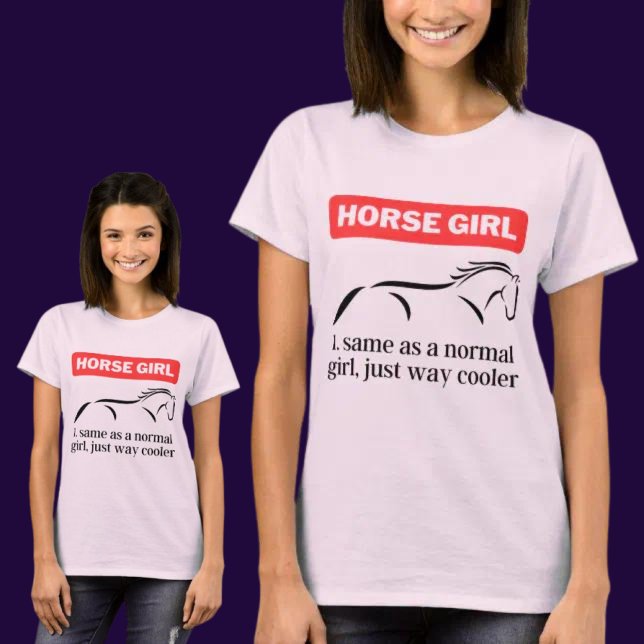 Pferdeschlitten, Funny Horseback Reiten Lover T-Shirt (Von Creator hochgeladen)