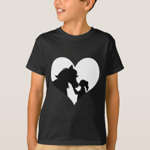 Pferdeschlittenliebhaber Reiten Cowgirl R T-Shirt
