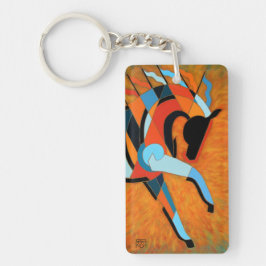 Pferdeschlüsselkette oder Schlüsselring, SunDancer Schlüsselanhänger