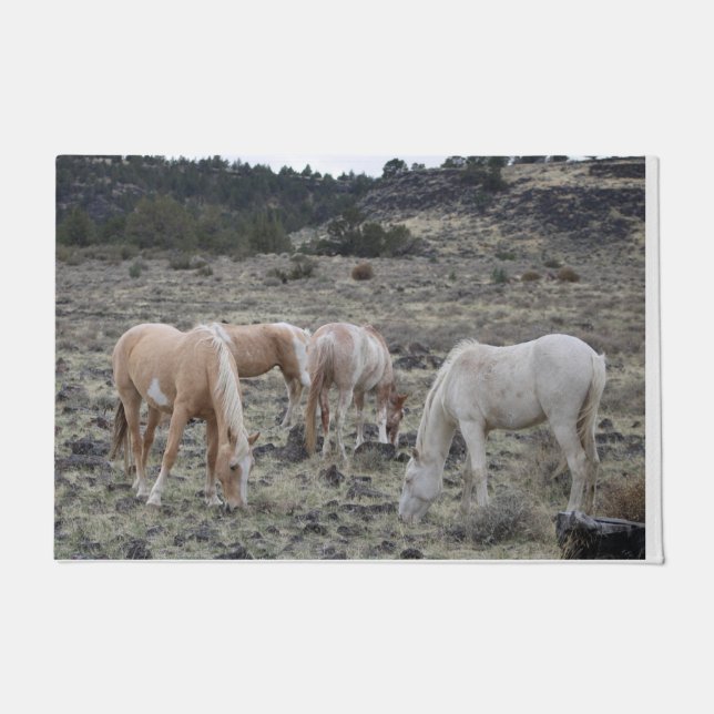 Pferdeschormat Fußmatte (Vorderseite)