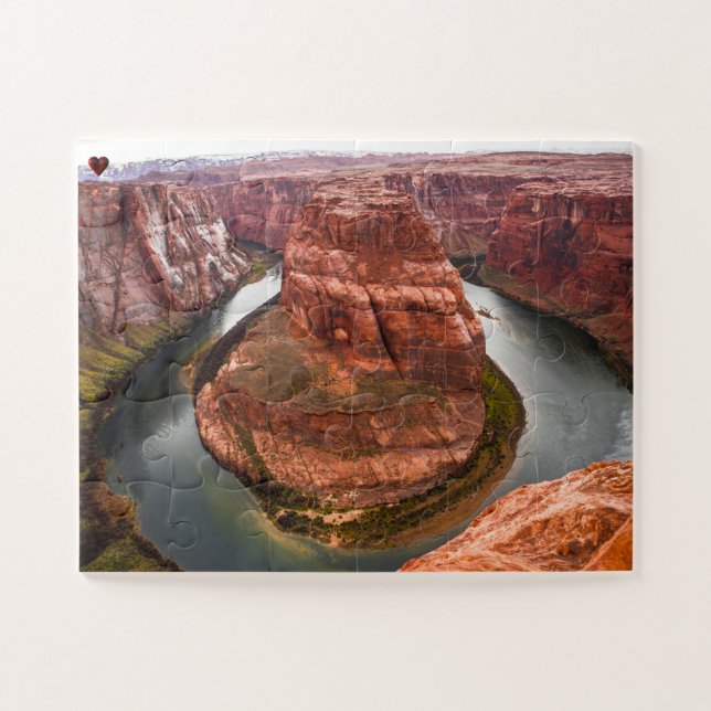 Pferdeschuh Canyon Utah Puzzle (Horizontal)