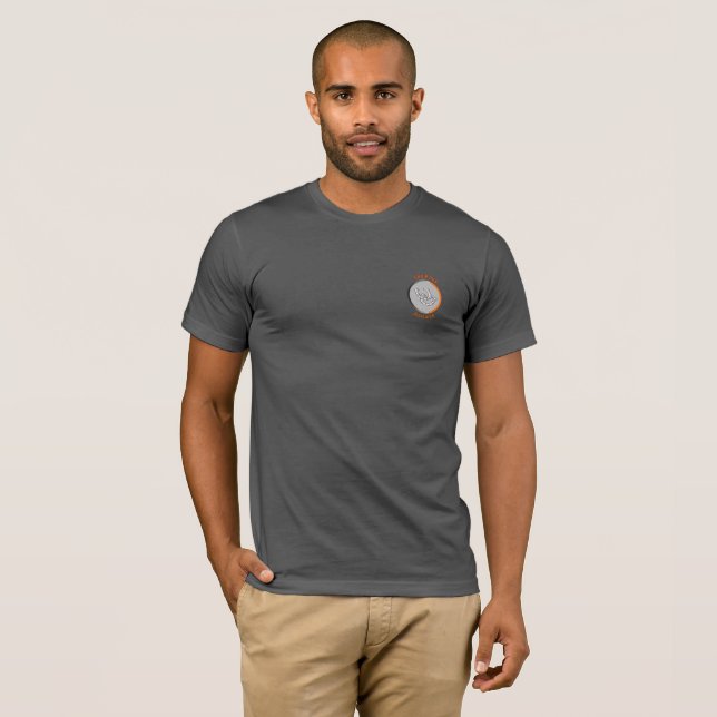 Pferdeschuh Pitching Basic Bella Leinwand T T-Shirt (Vorne ganz)