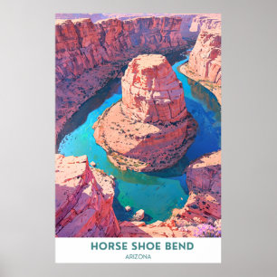 Pferdeschuhbend, Arizona Poster