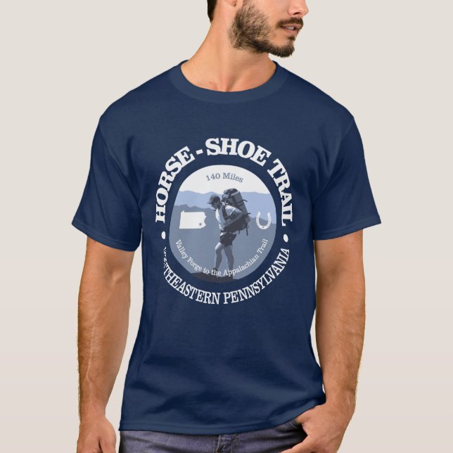 Pferdeschuhweg (BG) T-Shirt (Vorderseite)