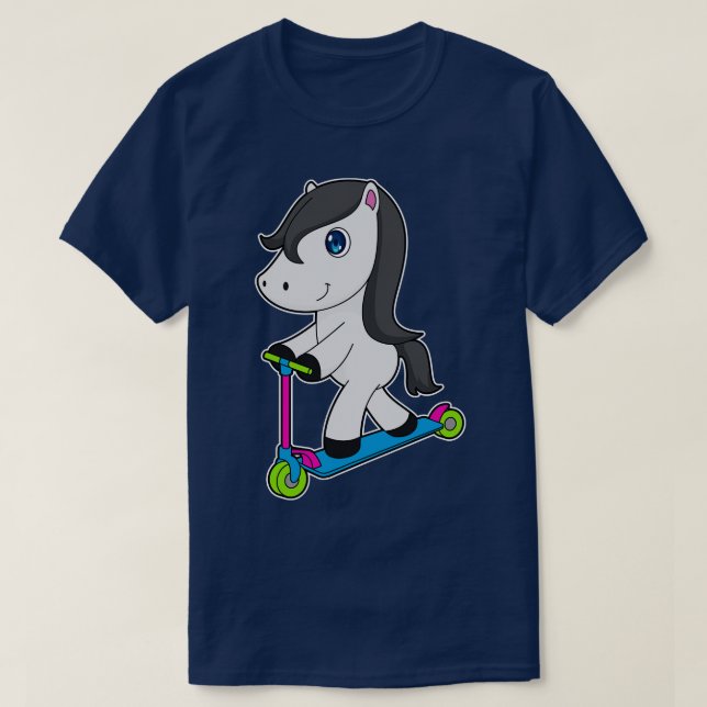 PferdeScooter T-Shirt (Design vorne)