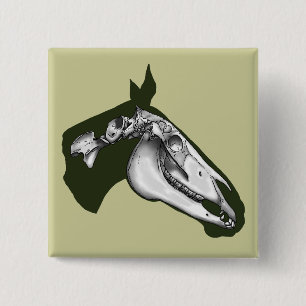Pferdeselett Button