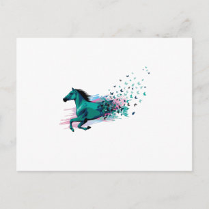 Pferdeshoe Redewendungen Reiten Postkarte