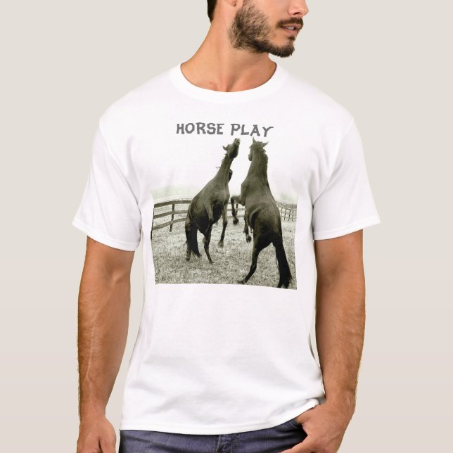 Pferdespiel T-Shirt (Vorderseite)