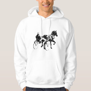 Pferdesport Pferderennen Trabrennen Hoodie