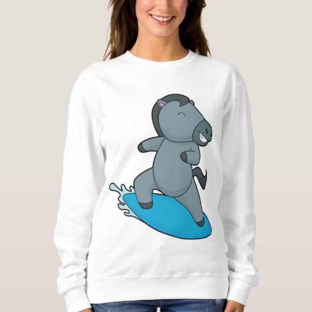 Pferdesport Sweatshirt (Vorderseite)