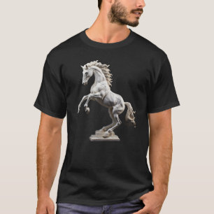 Pferdestatue Skulptur T-Shirt