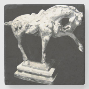 Pferdestatuette Steinuntersetzer