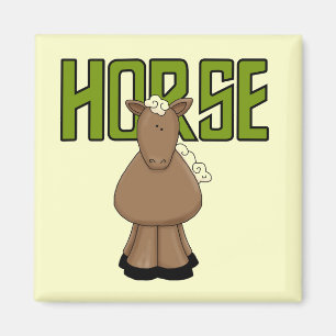 Pferdet-shirts und -geschenke magnet