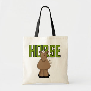 Pferdet-shirts und -geschenke tragetasche