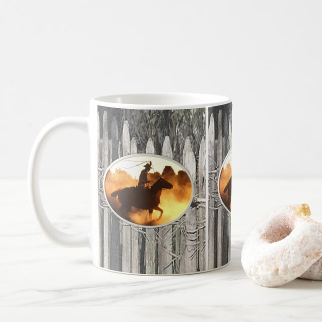 Pferdetasse Kaffeetasse (Mit Donut)
