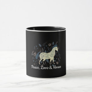 Pferdetasse – Lauf frei, Lebe wild Design Tasse
