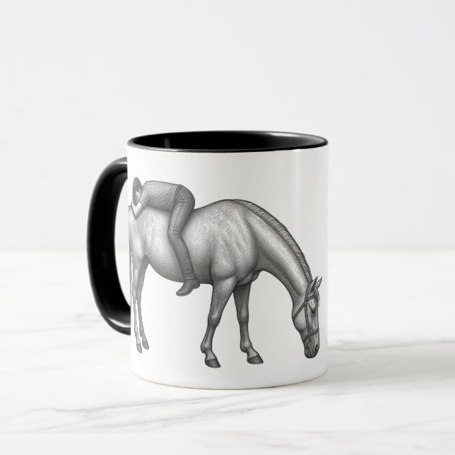 Pferdetasse Tasse (Vorderseite Links)