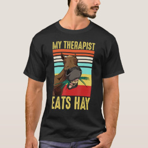 Pferdetherapeut Rennfahrt Tier Pferd Veterinär T-Shirt