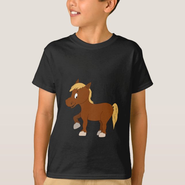 Pferdetier T-Shirt (Vorderseite)