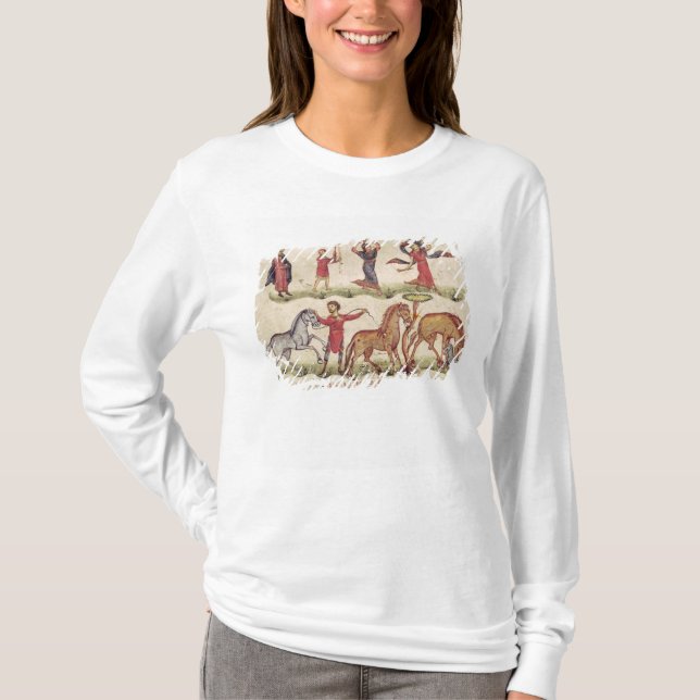 Pferdetrainer T-Shirt (Vorderseite)