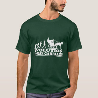 Pferdetransport Evolution Geschenk Idee lustig T-Shirt