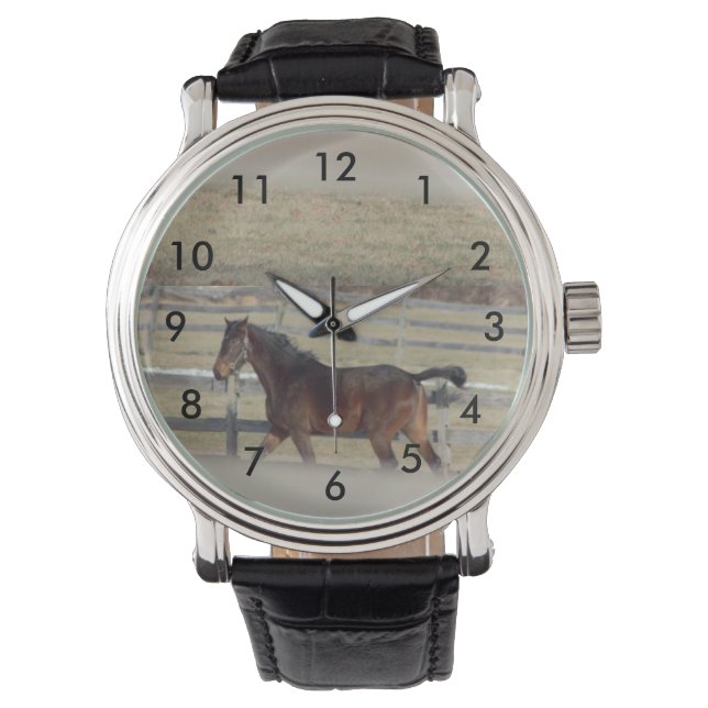 Pferdeüberwachung Armbanduhr (Vorderseite)