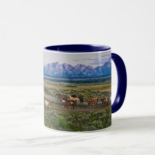 Pferdewanderung Tasse