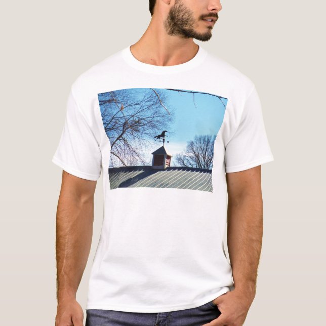 Pferdewetter Vane Blue Sky T-Shirt (Vorderseite)