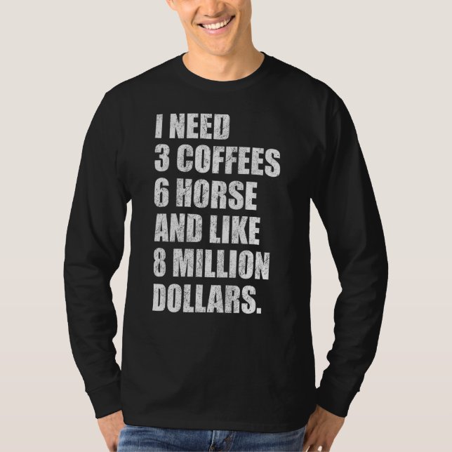 Pferdewisch T-Shirt (Vorderseite)
