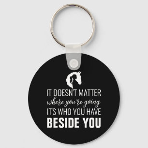 Pferdeziffer Pferdeschlittenliebhaber Schlüsselanhänger