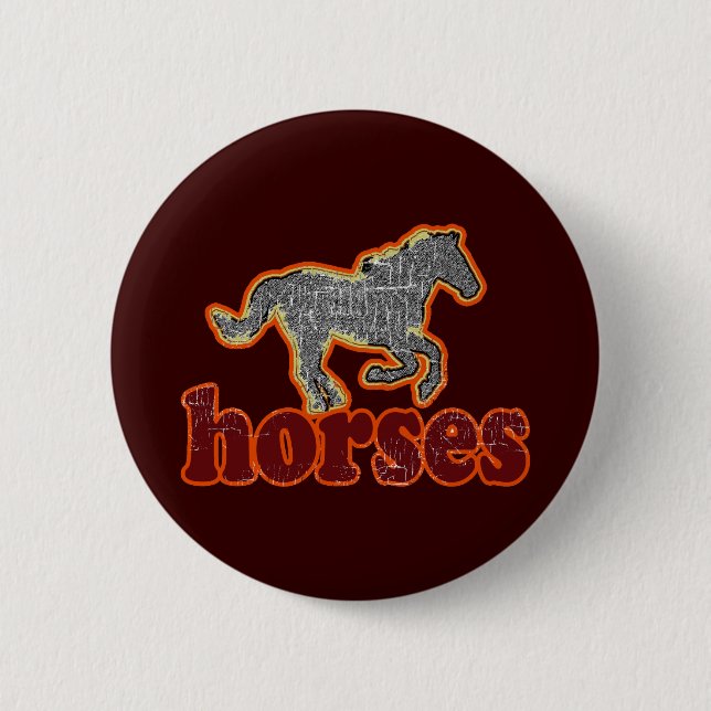 Pferdezuchtart Button (Vorderseite)