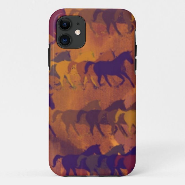 Pferdezuchtmuster Case-Mate iPhone Hülle (Rückseite)