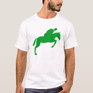 Pferdspringen - Gras Grün T-Shirt